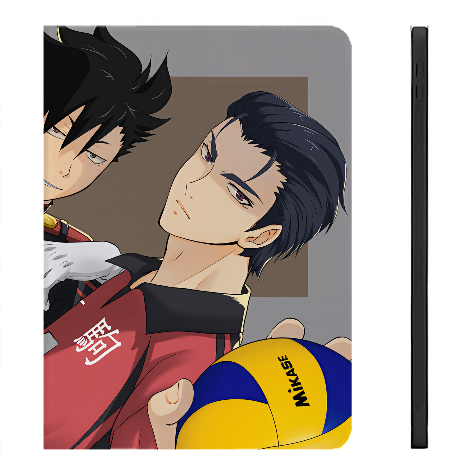（画像用） ハイキュー!! Haikyu!! IPadケース ペンホルダー付き ブックスタイルデザイン